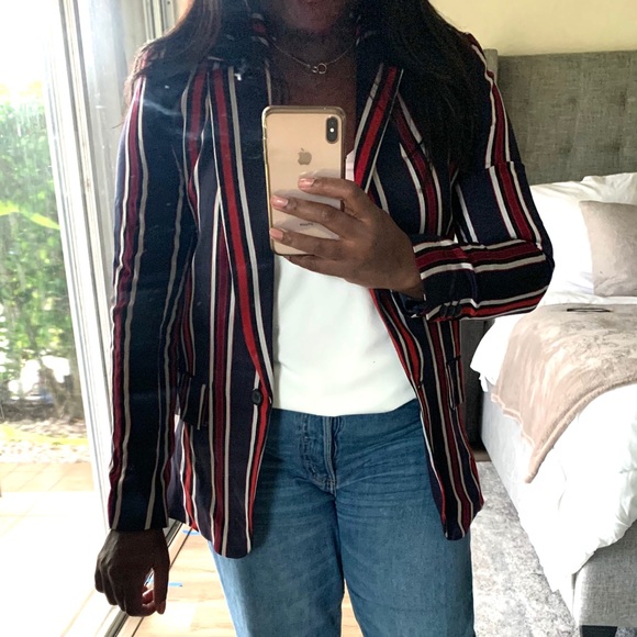H&M Jackets & Blazers - H&M striped blazer H&M Jackets & Blazers - H&M striped blazer